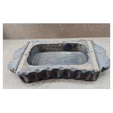 Lobeco Primitive Folkart Wood Tray