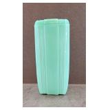 Jadeite Green Glass Canister w/ Lid