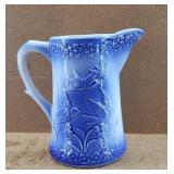 Ironstone England Blue Birds Pitcher