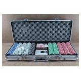Bee NEW Complete Poker Set in case