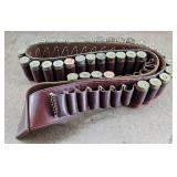 Leather Shot Gun Shell Belt