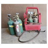 Portable Cutting Torch w/ extra tanks