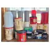 Misc. Jugs & Boxes of Fasteners & Hardware