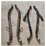 Antique Horse Hames - set of 2