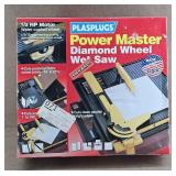 NEW Power Master Diamond Wheel Wet Saw