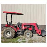 2012 Mahindra 4010 Tractor w/ Front End Loader