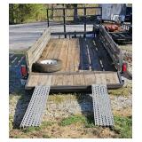 16ft Dual Axle Trailer w/ Ramps