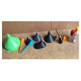 Various Sizes & Styles of Funnels
