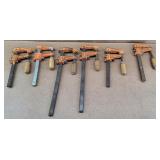 6pc Jorgansen Carpenters Clamps