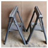 Heavy Duty Plastic Folding Swahorse w/ Trays