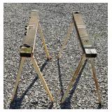 2pc Folding Sawhorses