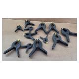 Lot of Shop Spring Clamps
