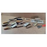 Lot of Masons Trowels & Brick Jointers