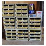 8pc Metal Cabinets w/ Drawers - Full