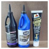 Partial Bottles of Gear Lube