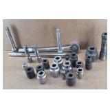 Large Rachets 3/4" & Sockets 3/4" & 1"