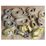 Box of Ratchet Straps & Various Straps