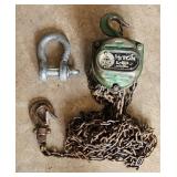 Jet L-80 1/2 Ton Manual Chain Hoist