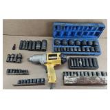 Dewalt 1/2" Electric Impact Wrench w/ Sockets