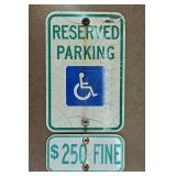 Handicap Parking Signs