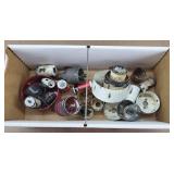 Box of Various Sized Hole Saw Bits