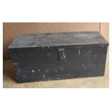 Small Metal Trunk w/ Handles