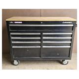 Husky 9-Drawer Rolling Tool Box Workbench w/tools