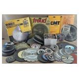 Large Collection of Saw Blades