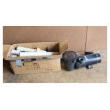 Pool Pump w/ Box of Hardware