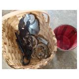 Basket of Horse Shoes and More