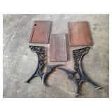 Antique AH Andrews School Desk - Read Details