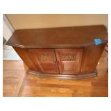 Vintage Console Cabinet