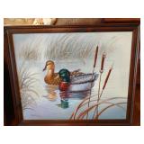Original Mallards Painting by Benton