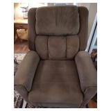 Electric Raffel Tranquil Ease Brown Recliner