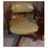 Vntg Rolling Office Chair