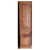 2pc Wood Cabinet Set