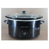 Hamilton Beach Black Slow Cooker