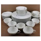 40pc. Cherry Blossom Fine China Set
