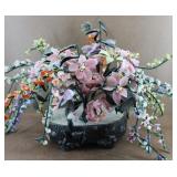 Colored Glass Hand Made Bonsai Tree