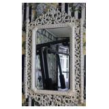 White Decorative Plastic Mirror