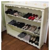 White Painted Wooden Book Shelf