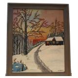 C.D. Murrax Signed O/C