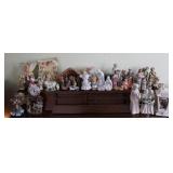 Large Collection Of Porcelain/ Ceramic Figurines