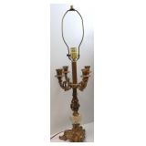 Victorian Style Candelabra Lamp