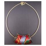 Cloisonne Pendant Necklace