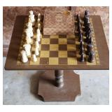 Amerous Chess Pieces w/Board
