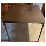 Folding Card Table