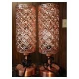 2pc Yarra-Decor Crystal Bedside Lamps