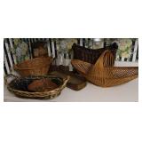 Wood & Basket Dï¿½cor