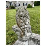 Heavy Concrete Lion A